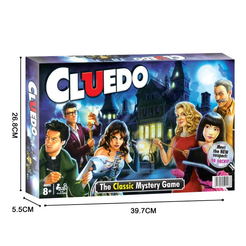 Experience The Excitement of Crime Solving with Cluedo Classic Mystery Board Game