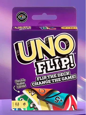 New Uno Wild Version Red Family Card Gam 112 Cards Travel-Friendly Makes A Great Game For 7 Year Olds And Up Toy In Stock