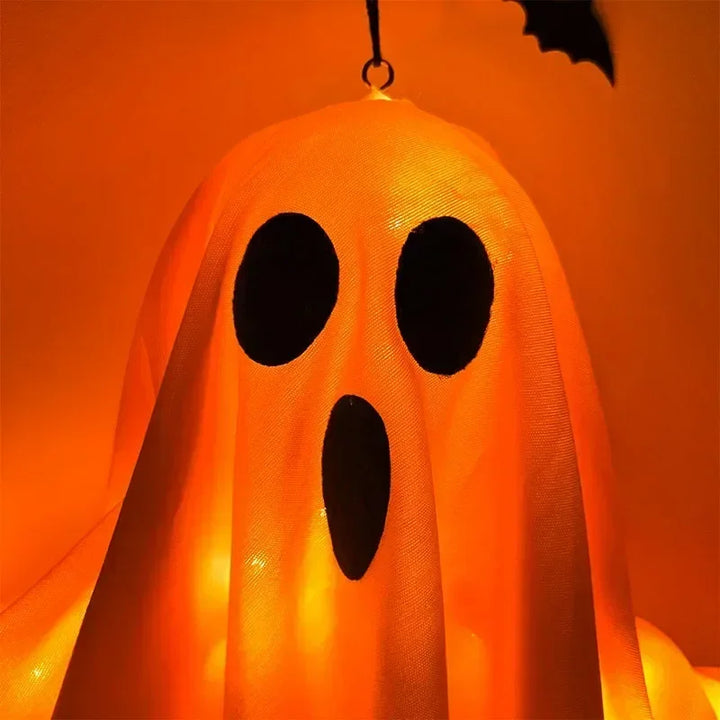 Glowing Ghost & Witch Hat String Lights â€“ Halloween LED Party & Yard DÃ©cor | Trufairs