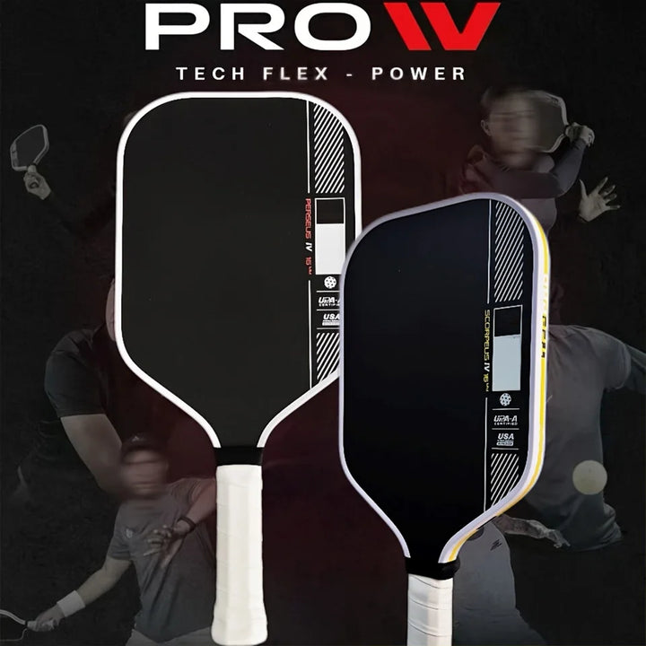New USAPA Approved Pickleball Paddle Spin and Power T700 Carbon Fiber Racket Honeycomb Core Professional 16MM Pickleball Racket