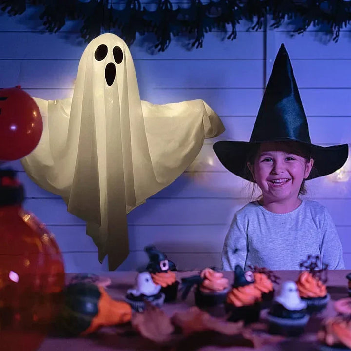 Glowing Ghost & Witch Hat String Lights â€“ Halloween LED Party & Yard DÃ©cor | Trufairs
