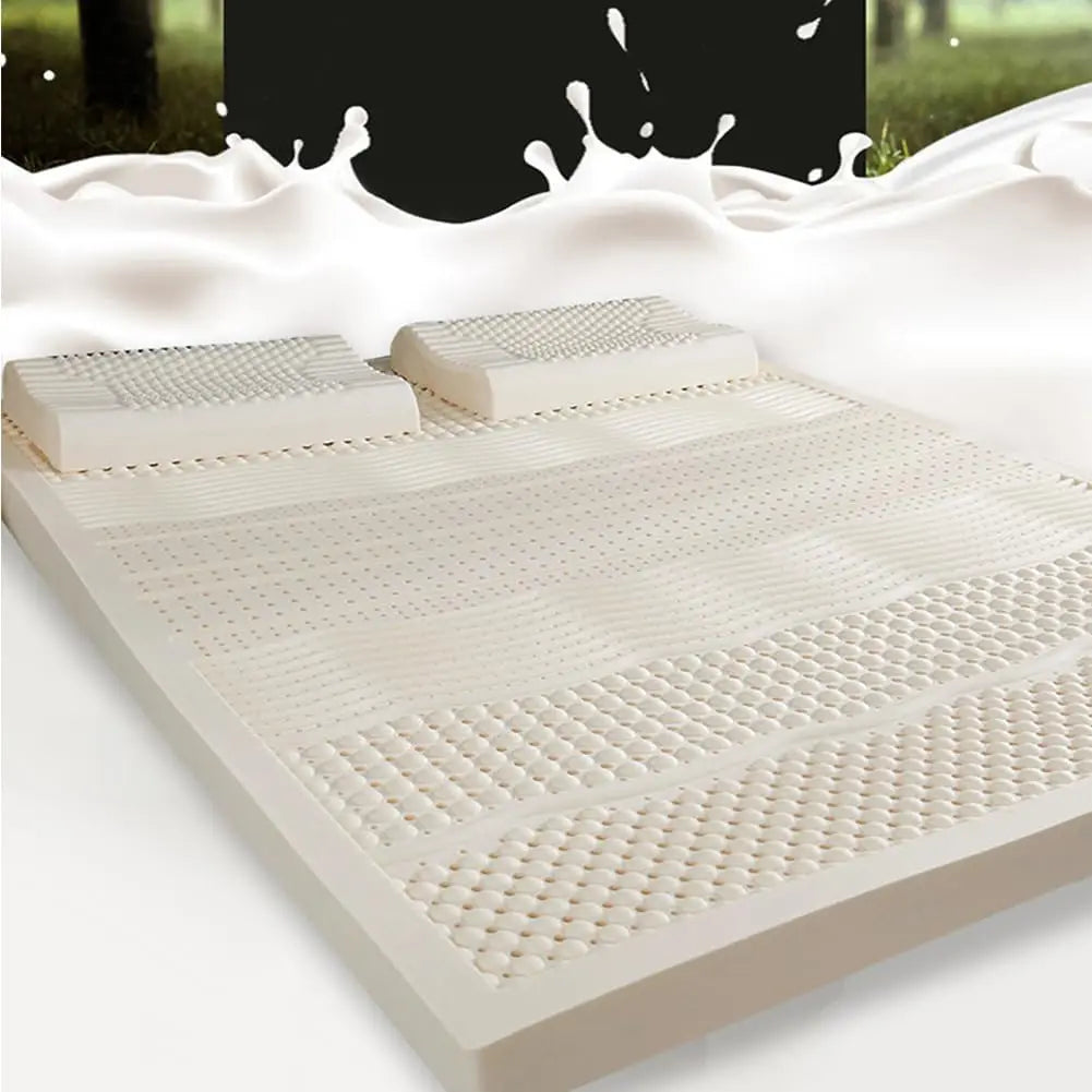 Natural Latex Mattress 2/3/4In Medium Soft Organic Mattress Foldable Floor Sleeping Bed 5cm 80x200cm 31x79in