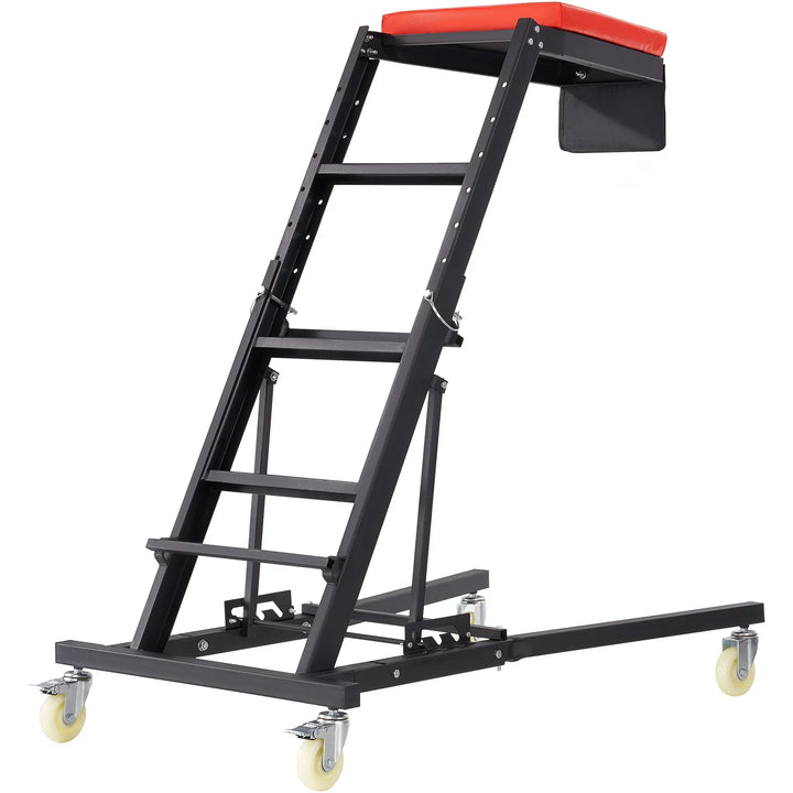 SucceBuy Automotive Topside Creeper Engine 42.5"-64.8" 400 LBS Capacity High Top Creeper  for Home Garage Repair Maintenance