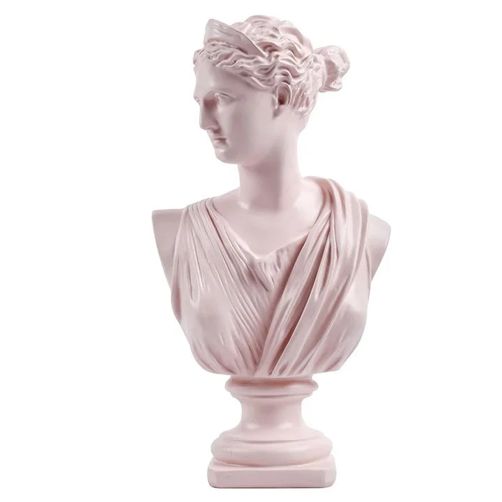 Ancient Greece European Resin David Venus Head Statuees Decoration Home Livingroom Goddess Sculpture Figurin Office Desktop