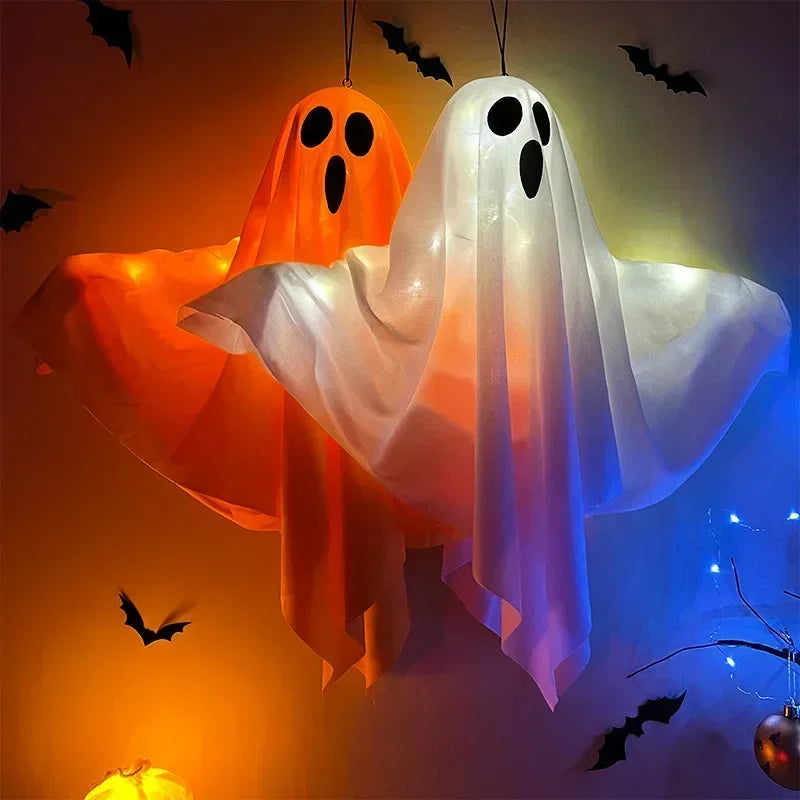 Glowing Ghost & Witch Hat String Lights â€“ Halloween LED Party & Yard DÃ©cor | Trufairs