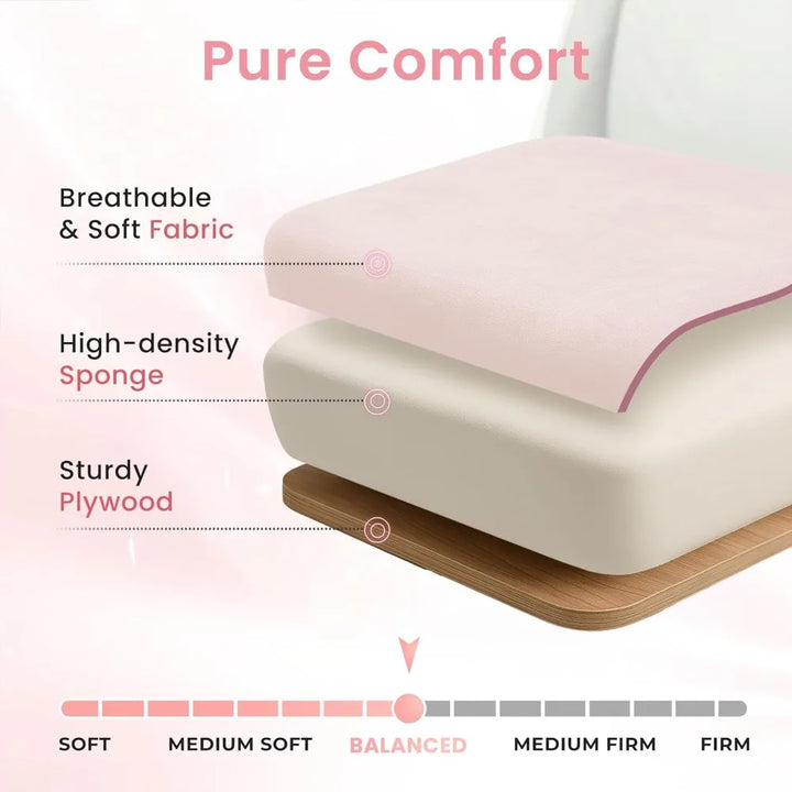 Video Gaming Chair Office Computer Desk Use Ergonomic Reclining Backrest Adjustable Armrests Lumbar Support Footres