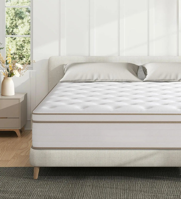 10″ Full Size Hybrid Mattress in a Box – Memory Foam & Pocket Spring Support | Trufairs