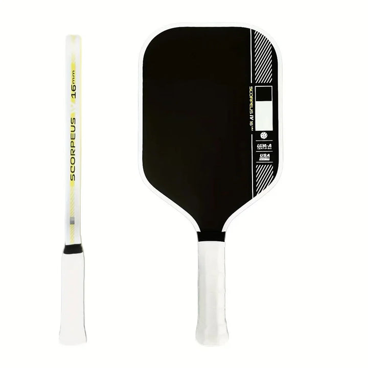 New USAPA Approved Pickleball Paddle Spin and Power T700 Carbon Fiber Racket Honeycomb Core Professional 16MM Pickleball Racket
