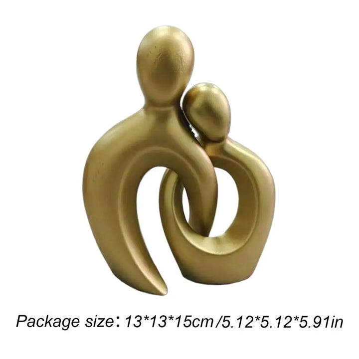 Couple Statue Aesthetic Resin Statue Home Decor Couple Statue Love Sculpture Couple Abstract Art Statue Modern Decor for Bedroom