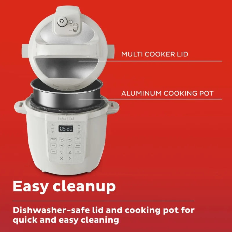Instant Pot RIO Chef Series 6 Qt Pressure Cooker and Multi-Cooker
