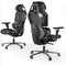 Gaming Chair, Office Desk Chair with Lumbar Support, Ergonomic Mesh Gaming Chair with 4D Armrests, High Back Comfortable