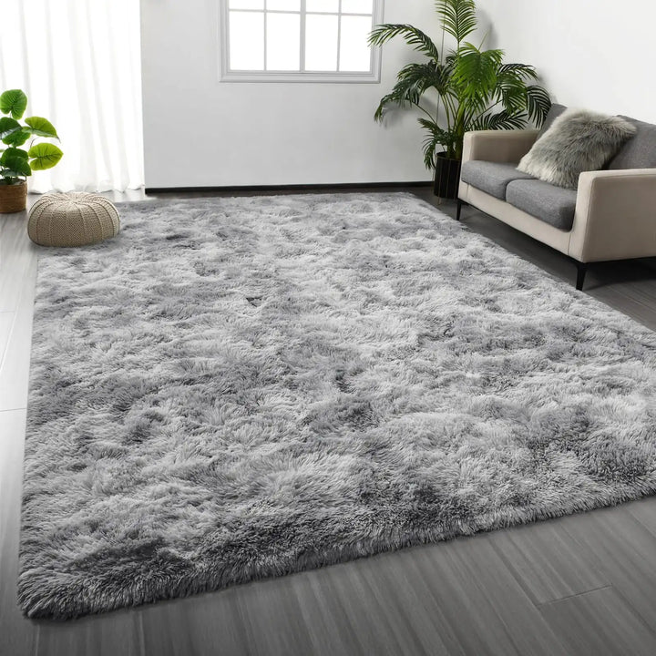 Area Rug Living Room Photography Mat 5ft x 8ft Ultra Shag Area Rug Fluffy Rug Soft Fuzzy Non-Slip Carpet Mat Home Decor