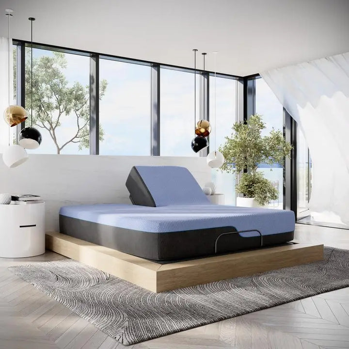 12in Flex Top Hybrid Cooling Responsive Latex Foam and Coil Mattress, Queen Size - Perfect Blend of Comfort & Support