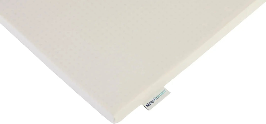 Pure Green Natural Latex Mattress Topper - Medium Firmness - 2 Inch - Queen Size (GOLS Certified Organic)