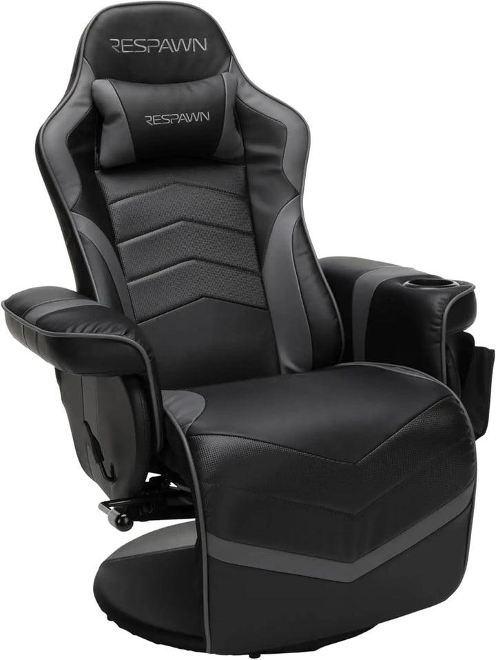 900 Gaming Chair with Footrest Recliner Racing Style High Back PC Computer Desk Office Chair - 360 Swivel, Comfortable Headrest