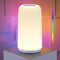 Touch Bedside Table Lamp [Sleek Design and RGB Mode] 3 Way Dimmable Small Lamp for Bedroom LED Lamp with Warm White Lights Mult