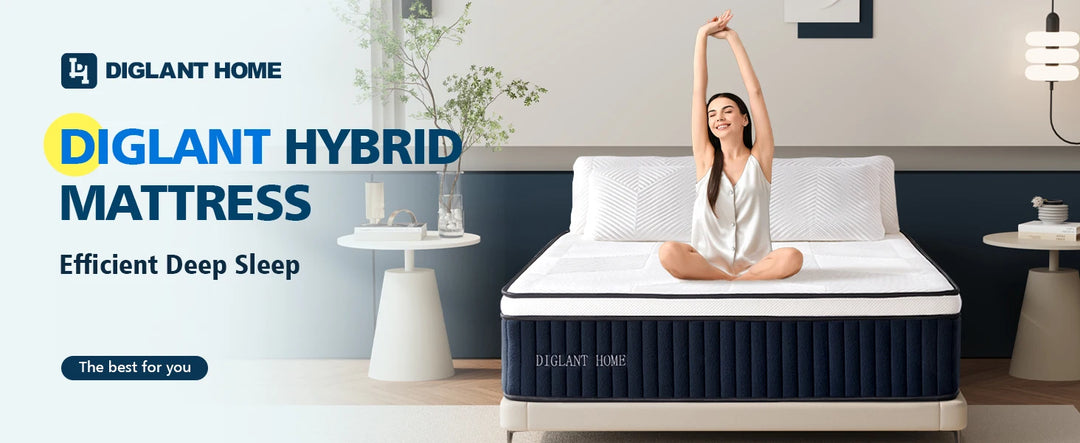 King Mattress 14Inch Euro Top Memory Foam Hybrid Mattress Medium Plush Feel Pocket Springs King Size Mattress for Pressure Relie