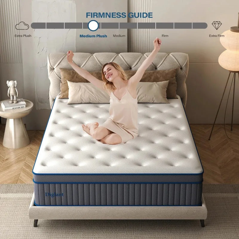 Twin Mattress Bed Mattresses Mat Queen Size Mattress Home Furniture Air Matt Matress Sleeping Mats Sofa Topper Latex Double King