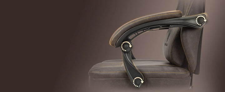 Dowinx Gaming Chair Breathable PU Leather Gamer Chair with Pocket Spring Cushion, Ergonomic Computer Chair with Lumbar Support