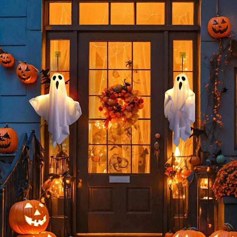 Glowing Ghost & Witch Hat String Lights â€“ Halloween LED Party & Yard DÃ©cor | Trufairs