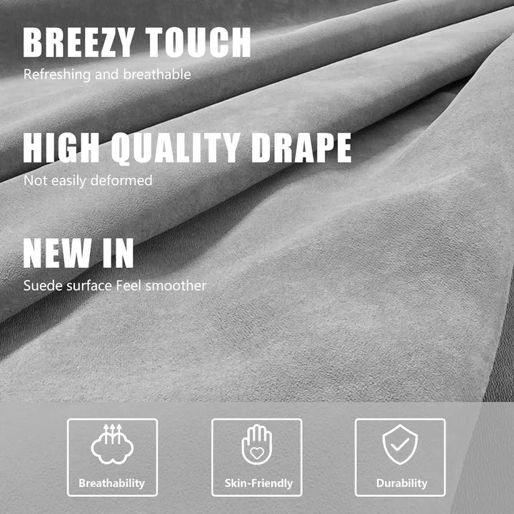 Hot-Gaming Chair Fabric with Pocket Spring Cushion, Massage Game Chair Cloth with Headrest, Ergonomic Computer Chair, Light Grey