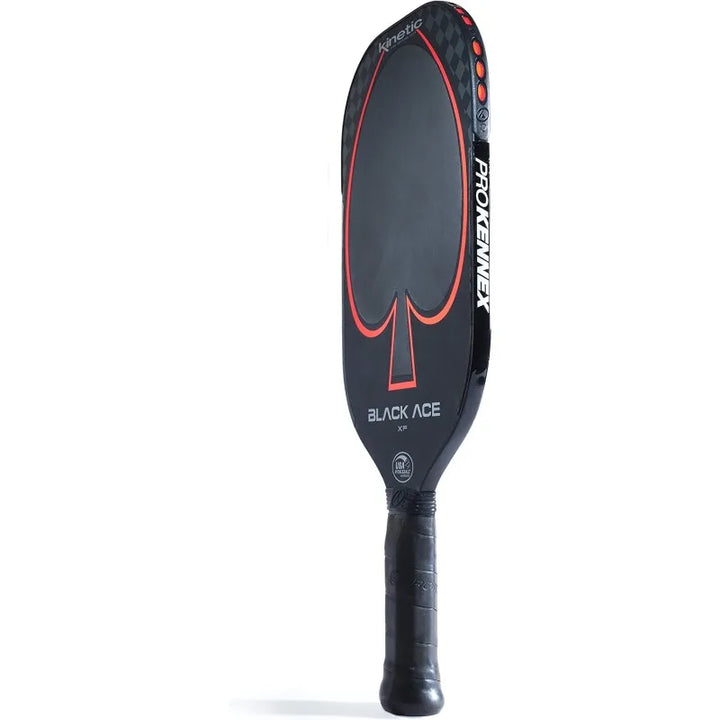 Black Ace XF  Pickleball Paddle with Toray 700 Carbon Fiber Face   Comfort Pro Grip - USAPA Approved (Cover not Included)