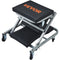 SucceBuy Z-Creeper Seat 2 in 1 Rolling Folding Car Creeper/Stool Low Profile  with 6 pcs Wheels for Garage Shop Auto Repair