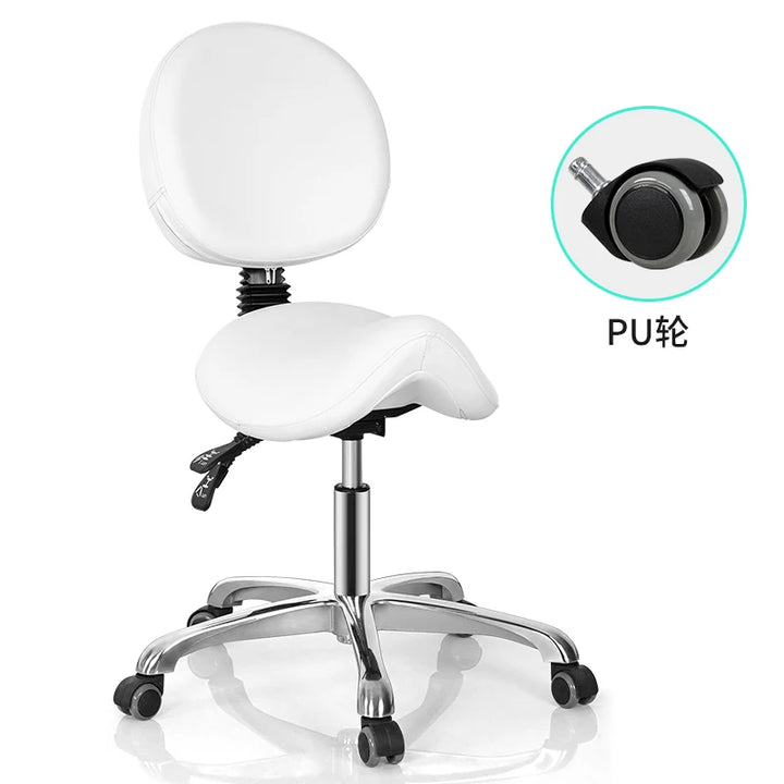 Rotating lift chair Beauty salon Surgical technician chair Round stool Haircut PT stool Pulley Big chair Beauty stool Backrest