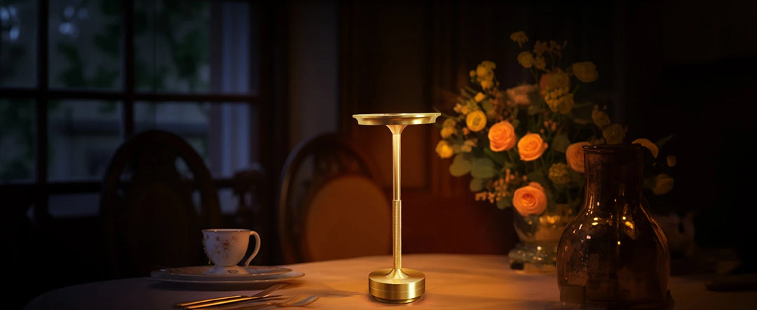 2PCS Rechargeable Wireless Table Lamp for Bedroom, Rechargeable, Touch Lamp, Camping Candle, Creative, USB-C, Desk Lamp