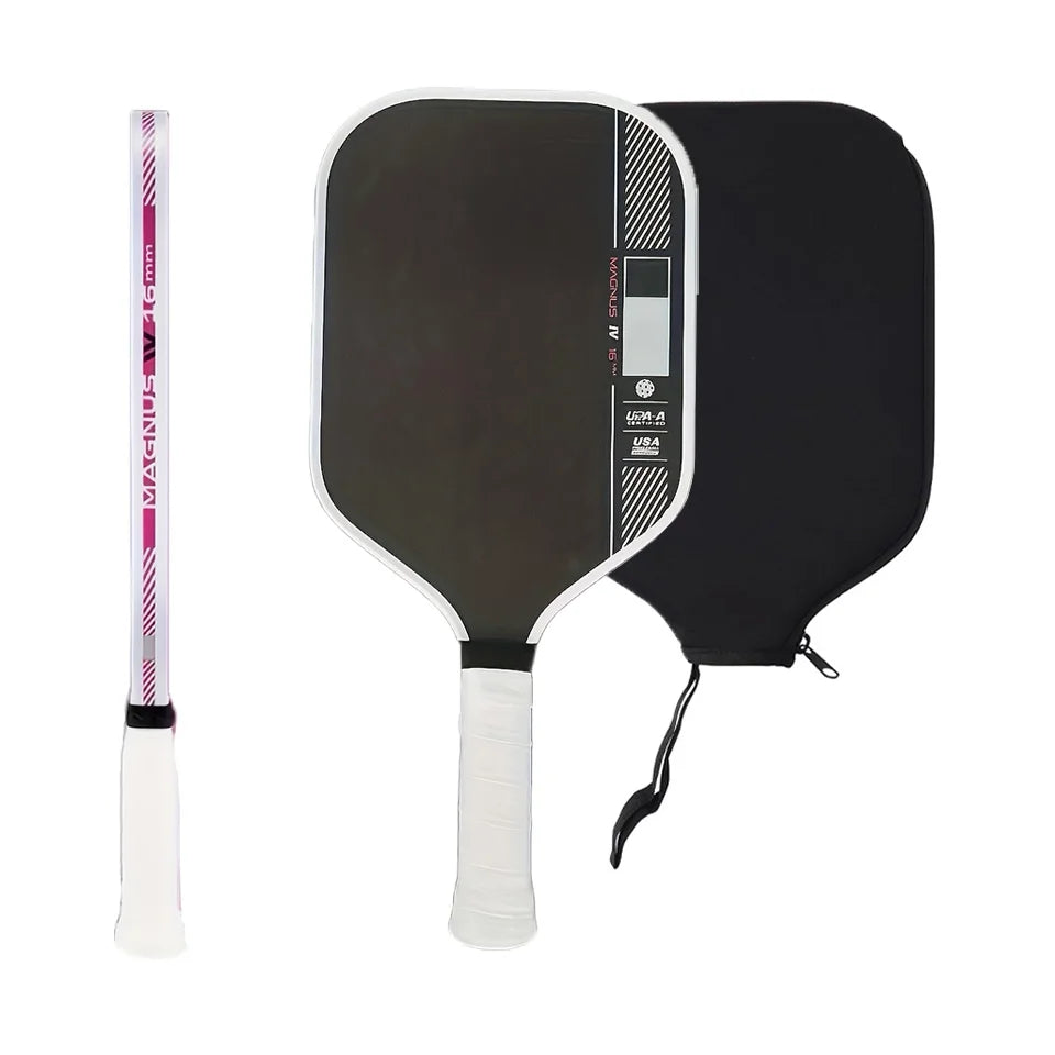New USAPA Approved Pickleball Paddle Spin and Power T700 Carbon Fiber Racket Honeycomb Core Professional 16MM Pickleball Racket