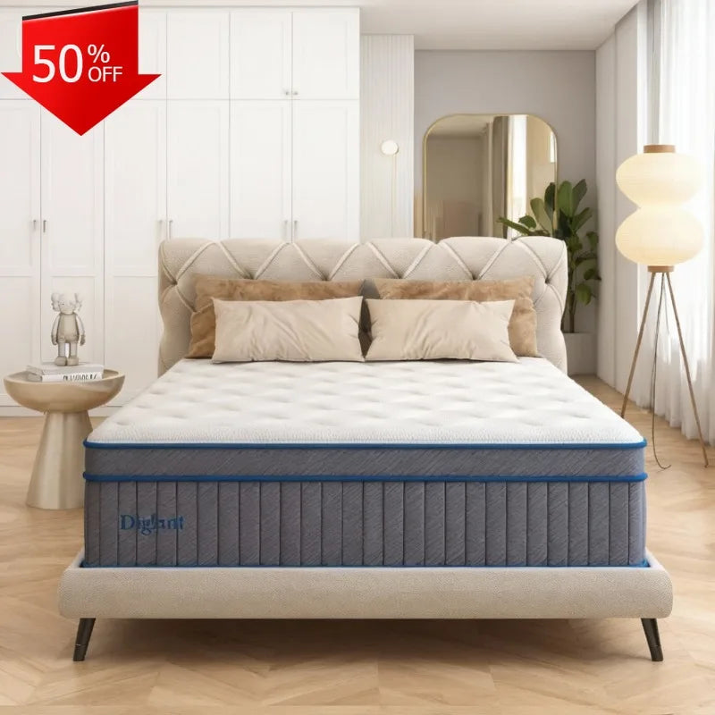 Twin Mattress Bed Mattresses Mat Queen Size Mattress Home Furniture Air Matt Matress Sleeping Mats Sofa Topper Latex Double King