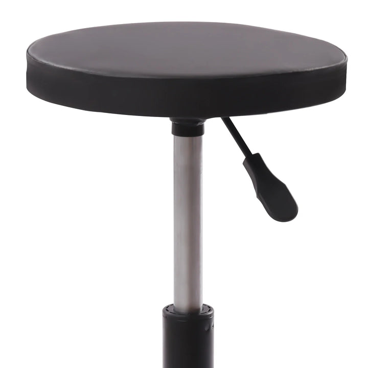 136.08kg Workshop Stool Workshop Rolling Pneumatic Creeper Shop Roller Seat Adjustable with 5 Wheels for Garage Auto Repair