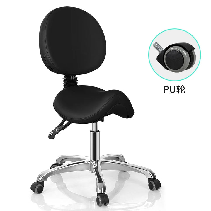 Rotating lift chair Beauty salon Surgical technician chair Round stool Haircut PT stool Pulley Big chair Beauty stool Backrest