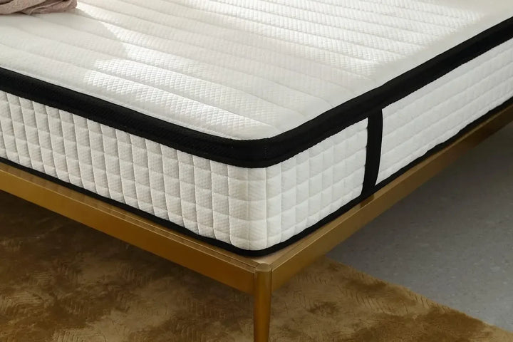 Full XL Size 12 Inch Mattress, Multilayer Hybrid Mattress, Innerspring Memory Foam Mattress in a Box, Pressure Relief & Cooler