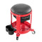 VEVOR Rolling Mechanic Stool with Wheels 300 lbs Garage Seat/Work Stool Padded Roller Creeper Seat with Fixed Height, for Garage