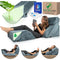 BEST -6pcs Orthopedic Bed Wedge Pillow Set,Post Surgery Aloe Vera Memory Foam for Neck,Leg Pain Relief,Adjustable Sitting Pillow