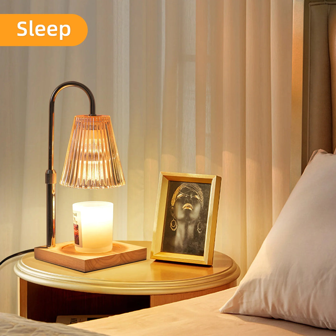 Candle Heating Lamp With Adjustable Height Electric Candle Heating Light with Timer Suitable For Scented Large Cans Of Candles