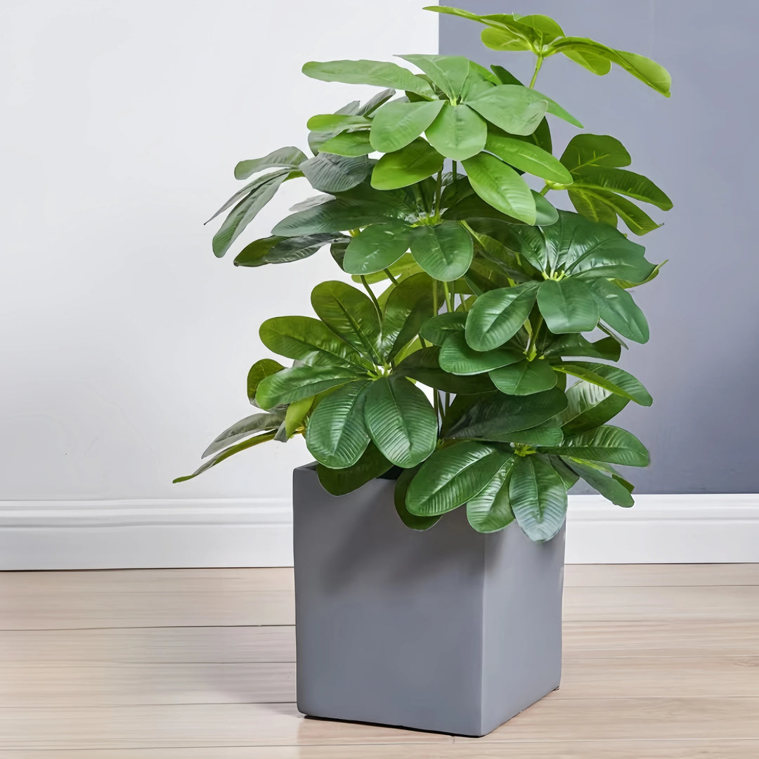 Artificial Plant Green Fake Banyan Tree Simulated Palm Tree Indoor And Outdoor Beautification Hotel Office Balcony Home Decor