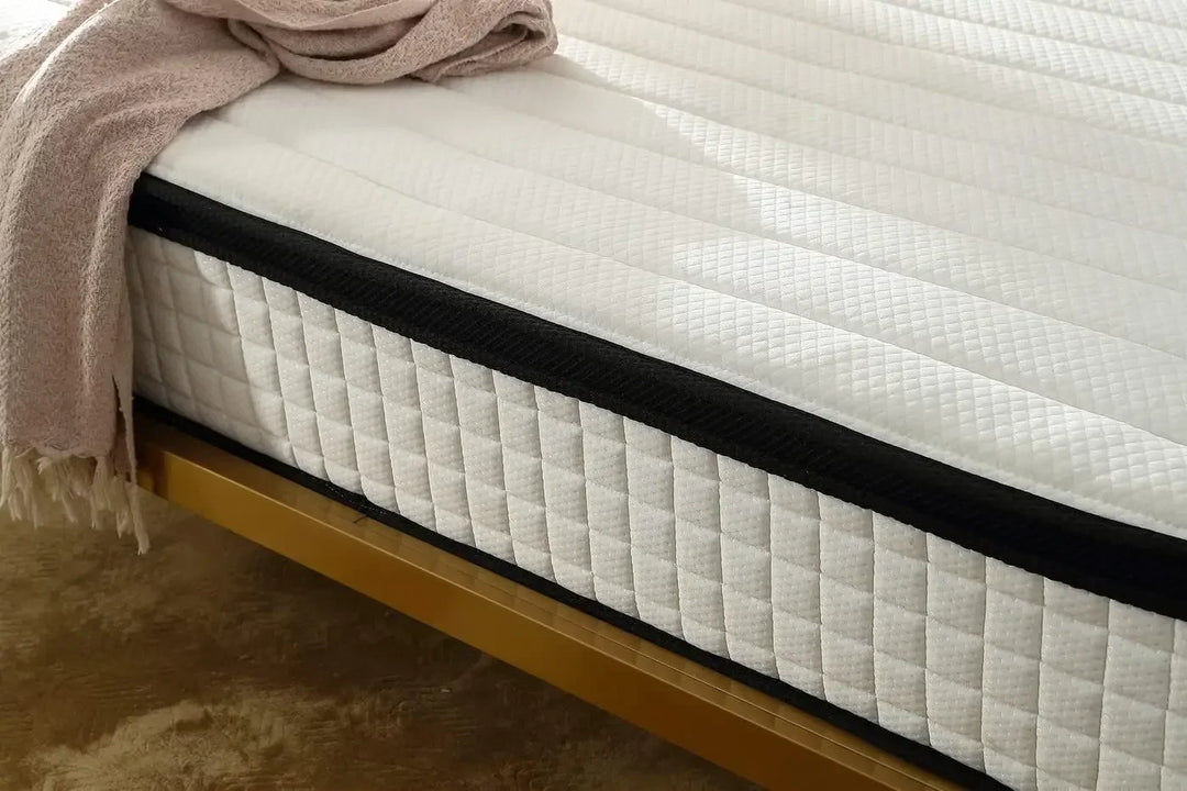 Full XL Size 12 Inch Mattress, Multilayer Hybrid Mattress, Innerspring Memory Foam Mattress in a Box, Pressure Relief & Cooler