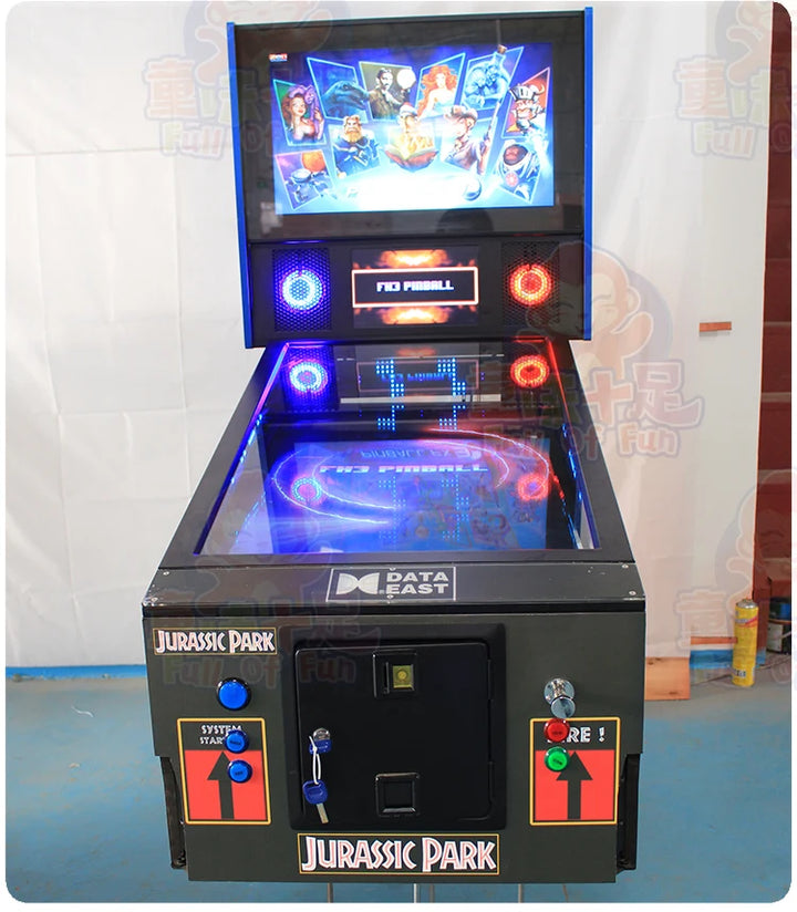 Hot Sale 32 Inch Pinball 4k 1200 Game 43 Inch Virtual Pinball Machine with Bill Pinball Arcade Puzzle with Automatic Flap