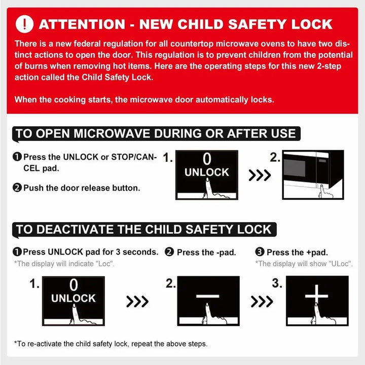 Air Fry Convection Microwave 900W Stainless Steel 0.9 Cu ft 3-in-1 Multifunctional Oven New Technology Auto-Cook/Reheat Compact