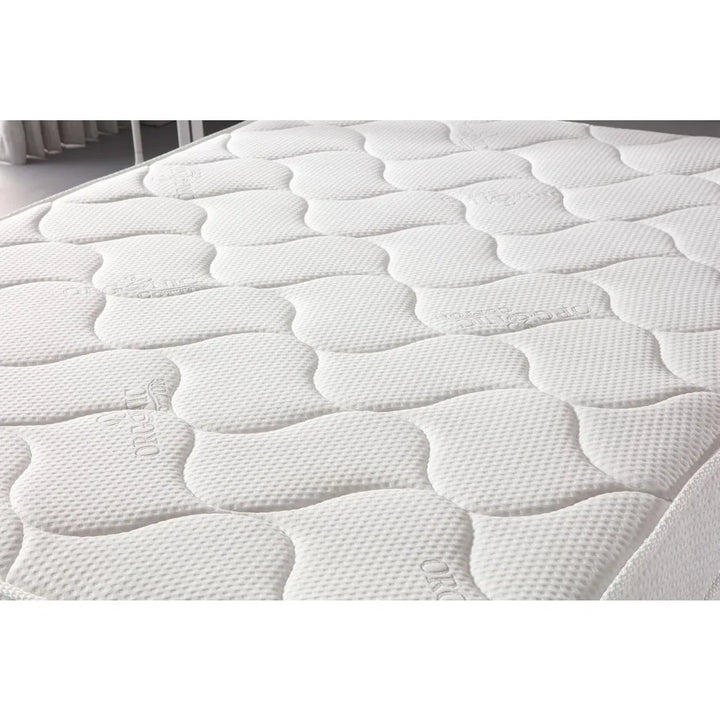 Oliver & Smith 10-Inch King Size Mattress Euro Plush Top with Organic Cotton Cover, Cooling Memory Foam - Pocketed Coils Medium