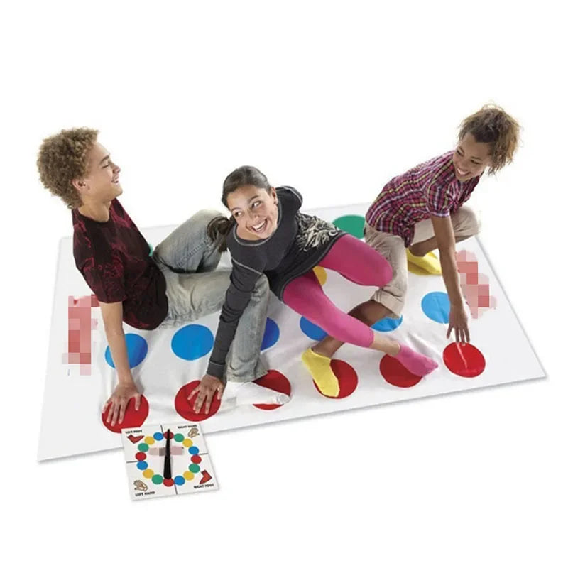 Twister Fun Game Outdoor Board Toy Family Friend Party Toys Twisting the Body for Children Adult Sports Interactive Group Toy