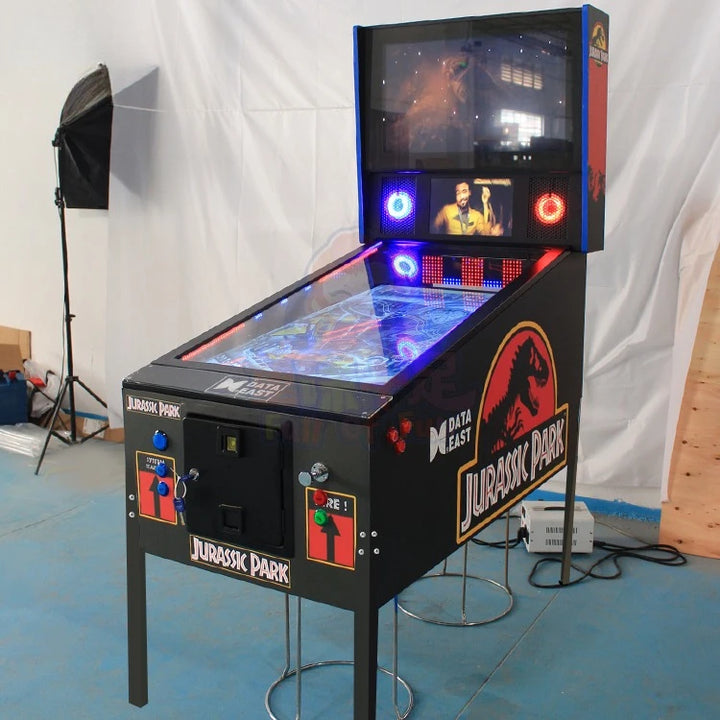 Hot Sale 32 Inch Pinball 4k 1200 Game 43 Inch Virtual Pinball Machine with Bill Pinball Arcade Puzzle with Automatic Flap