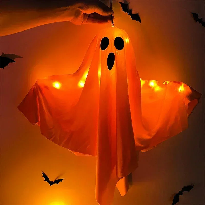 Glowing Ghost & Witch Hat String Lights â€“ Halloween LED Party & Yard DÃ©cor | Trufairs