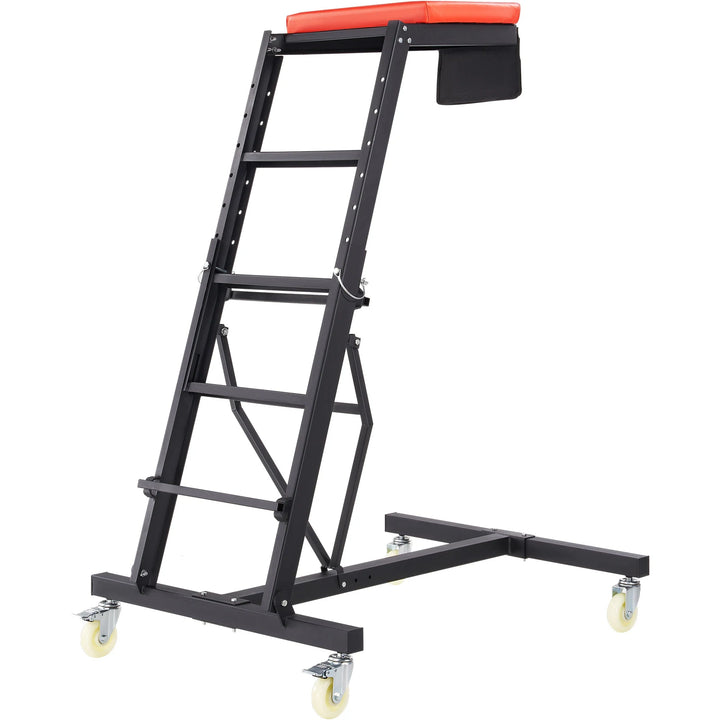 SucceBuy Top Automotive Creeper Engine Creeper with Adjustable Height 45.7" to 66.3" 400 LBS Heavy Duty Creeper for Auto Repair