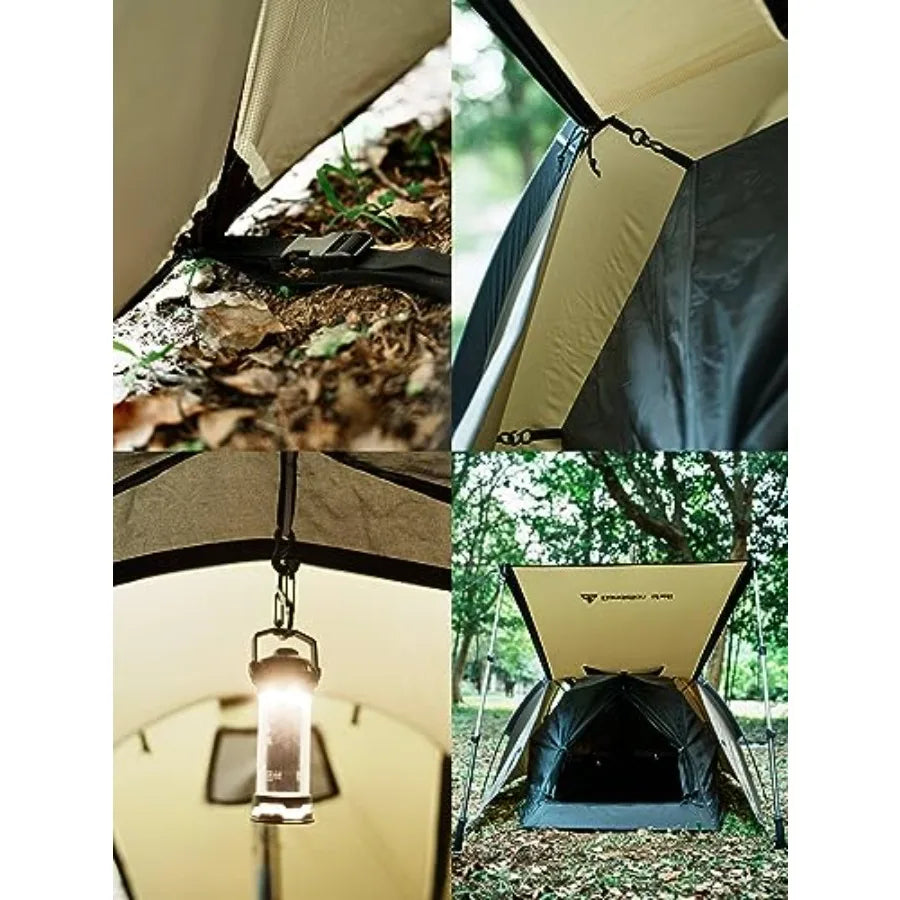 Hot Tent with Stove Jack for 12 Person Camping Tent Winter Tent 4 Season Tent Backpacking for Camping Hiking Hunting Fishing Wa