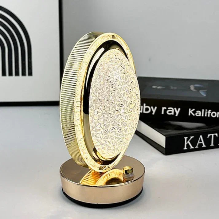 Touch Dimming Modern Desk Lamp Crystal Acrylic Table Lamp Bedroom Bedside Night Light Living Room Romantic Atmosphere Decor Lamp