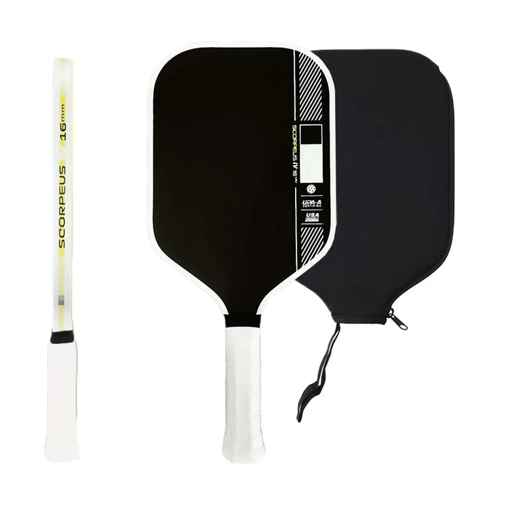 New USAPA Approved Pickleball Paddle Spin and Power T700 Carbon Fiber Racket Honeycomb Core Professional 16MM Pickleball Racket