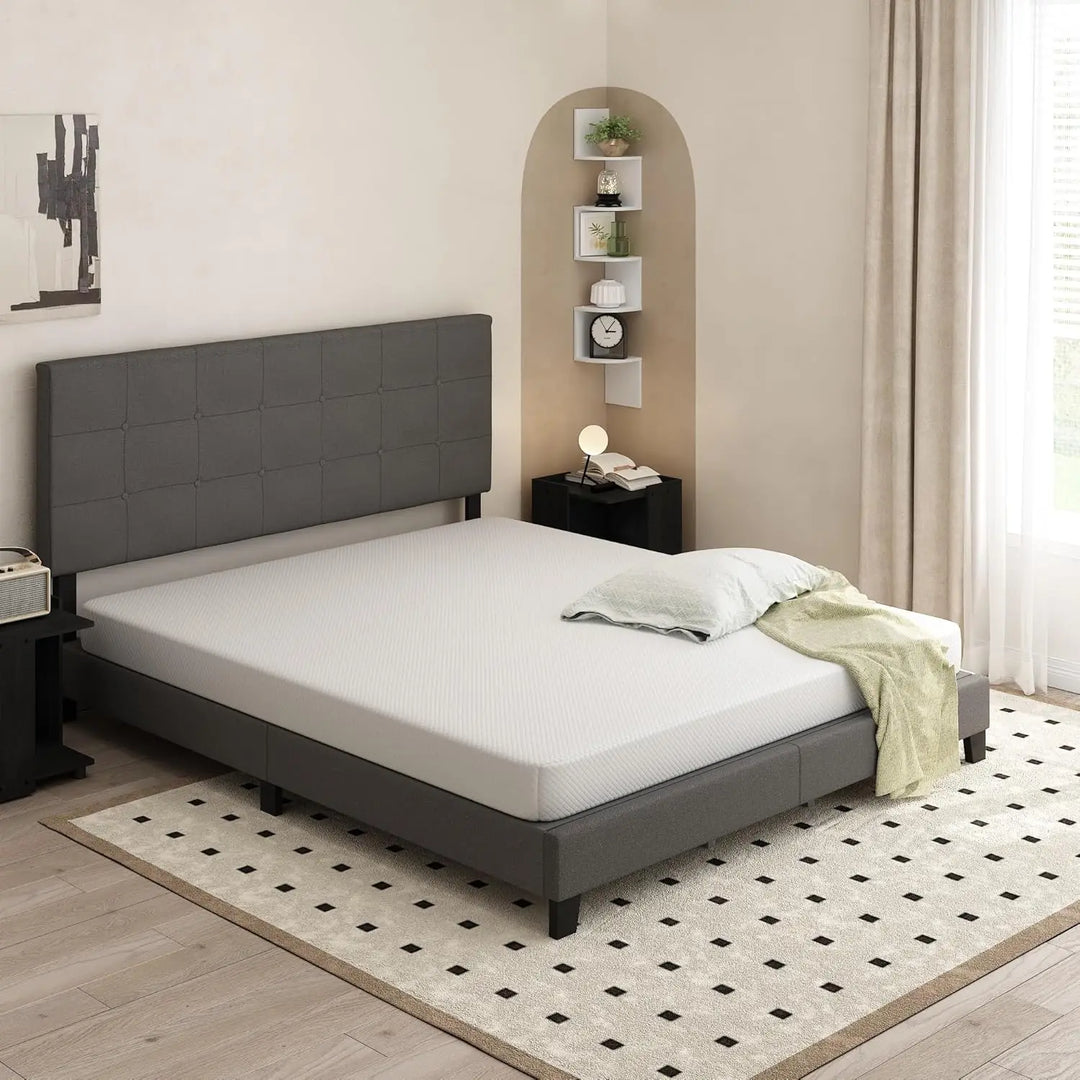 Mattresses, Full Queen King Cooling Gel Memory Foam Mattress for Bedroom Furniture, Mattresses